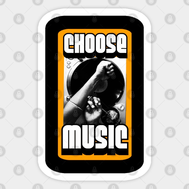 choose music Sticker by NineBlack